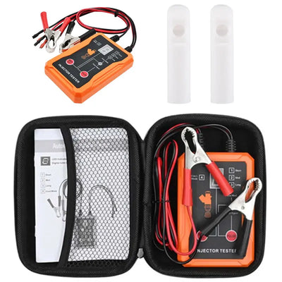 Upgraded Dual-Channel Fuel Injector Tester & Cleaner Tool (8 Pulse Modes)