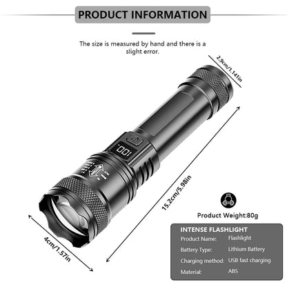 Pro Rechargeable LED Flashlight
