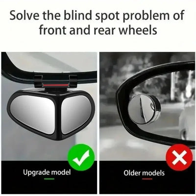 360° Dual-View Blind Spot Parking Mirror
