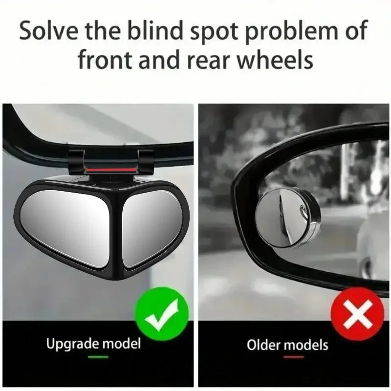 360° Dual-View Blind Spot Parking Mirror