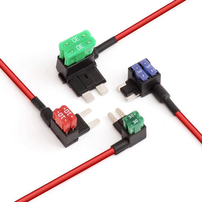 Automotive Add-a-Circuit Fuse Tap Adapters (5/10-Pack)