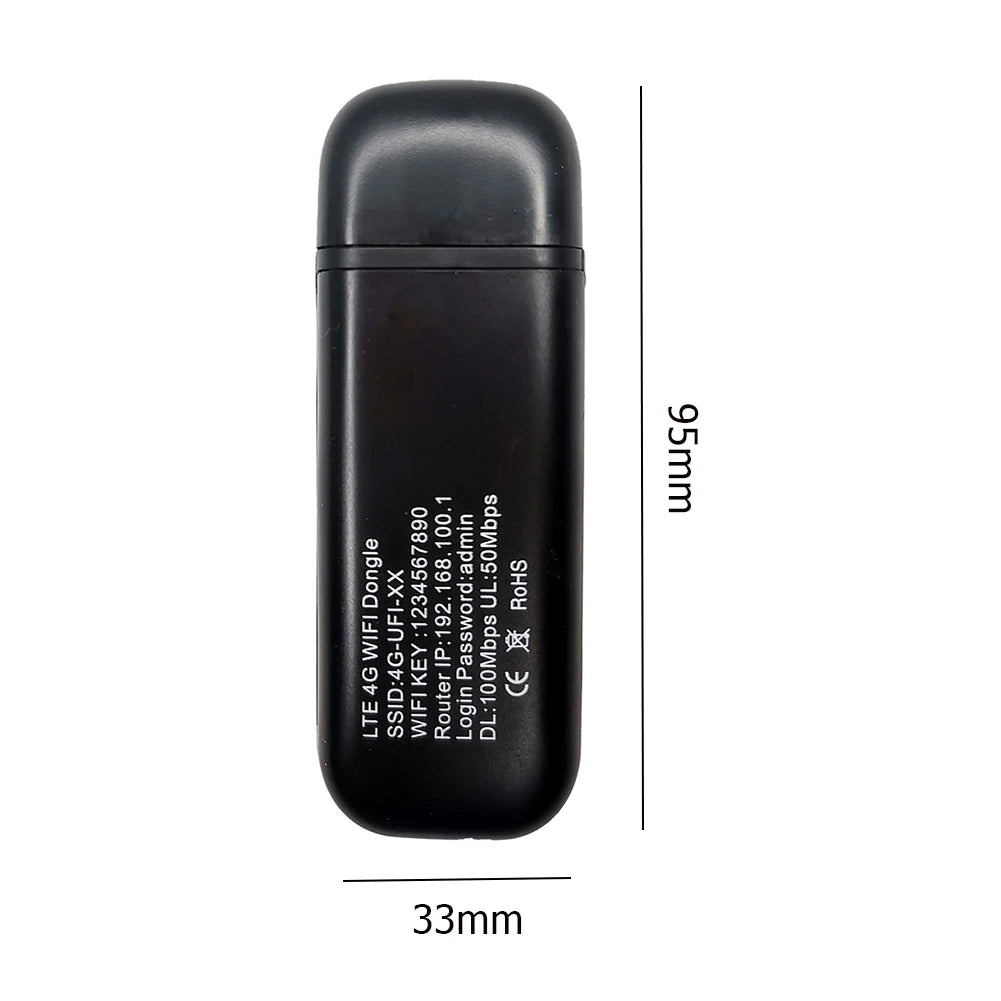 4G LTE USB WiFi Hotspot Router