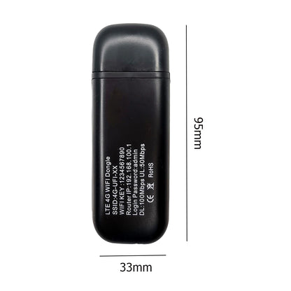 4G LTE USB WiFi Hotspot Router