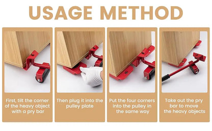 Heavy Duty Furniture Mover Set