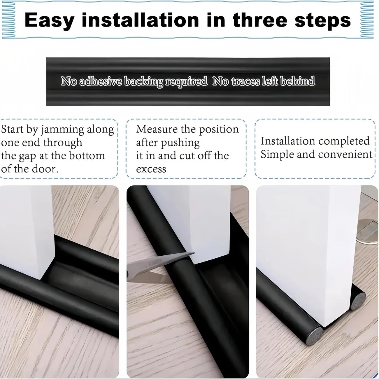 Adjustable Under Door Draft Stopper (N)