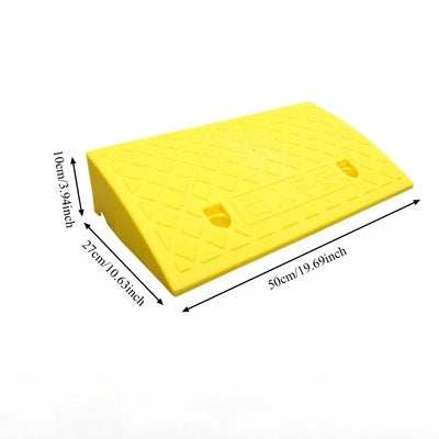 Heavy-Duty Portable Rubber Curb & Threshold Ramp