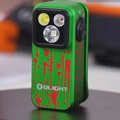 Mini Magnetic Clip-On LED Flashlight