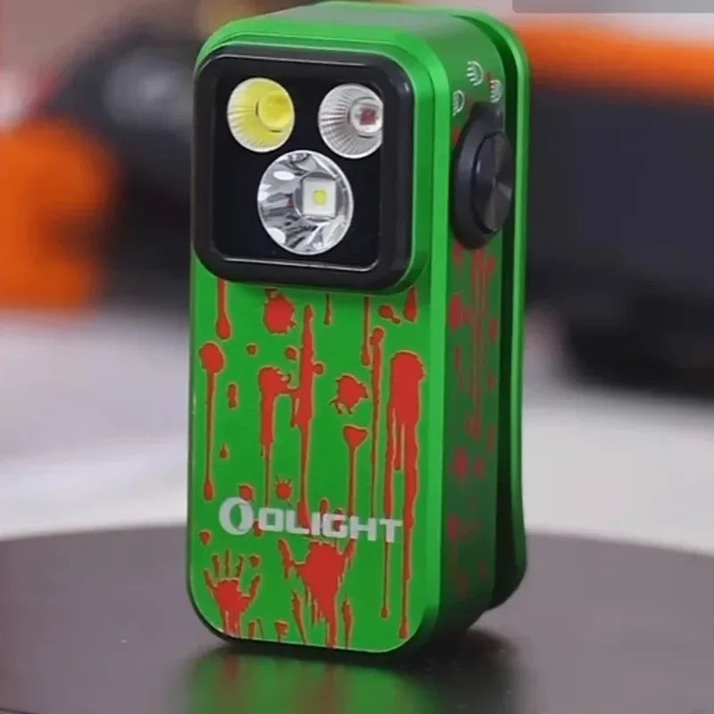 Mini Magnetic Clip-On LED Flashlight