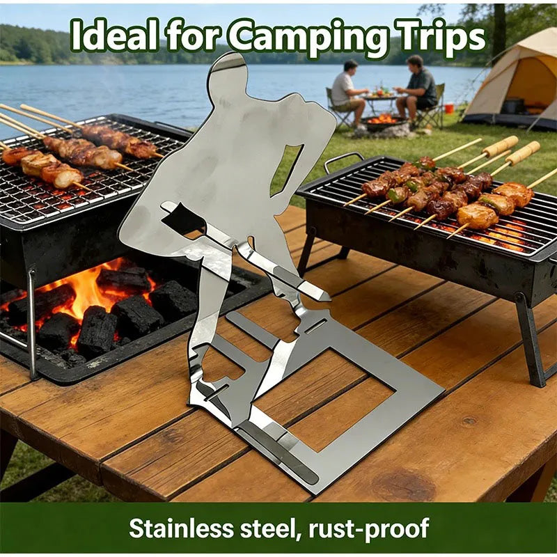 Funny BBQ Sausage Roaster Rack