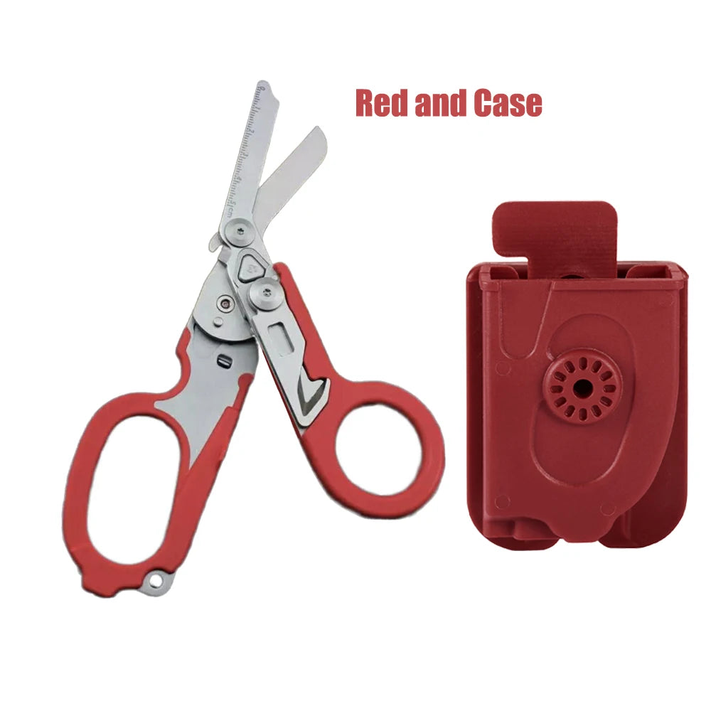 6-in-1 Foldable Emergency Rescue Scissors
