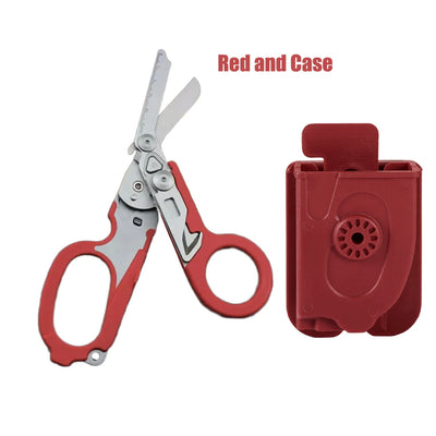 6-in-1 Foldable Emergency Rescue Scissors