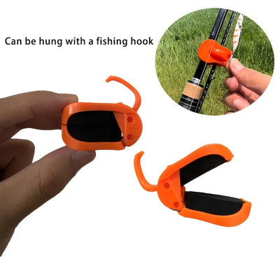 12-Piece Universal Quick-Attach Fishing Rod Holder Clips