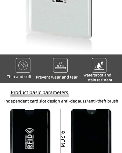RFID Card Protector Sleeves