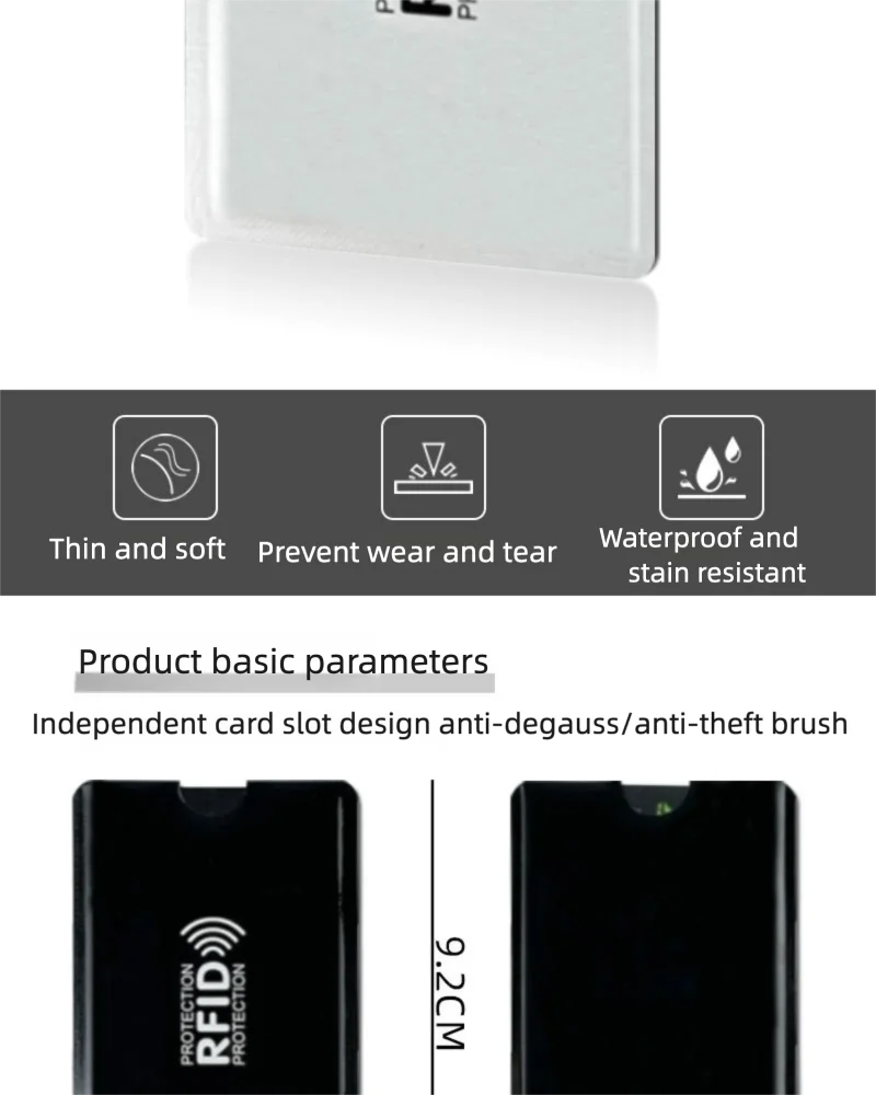 RFID Card Protector Sleeves