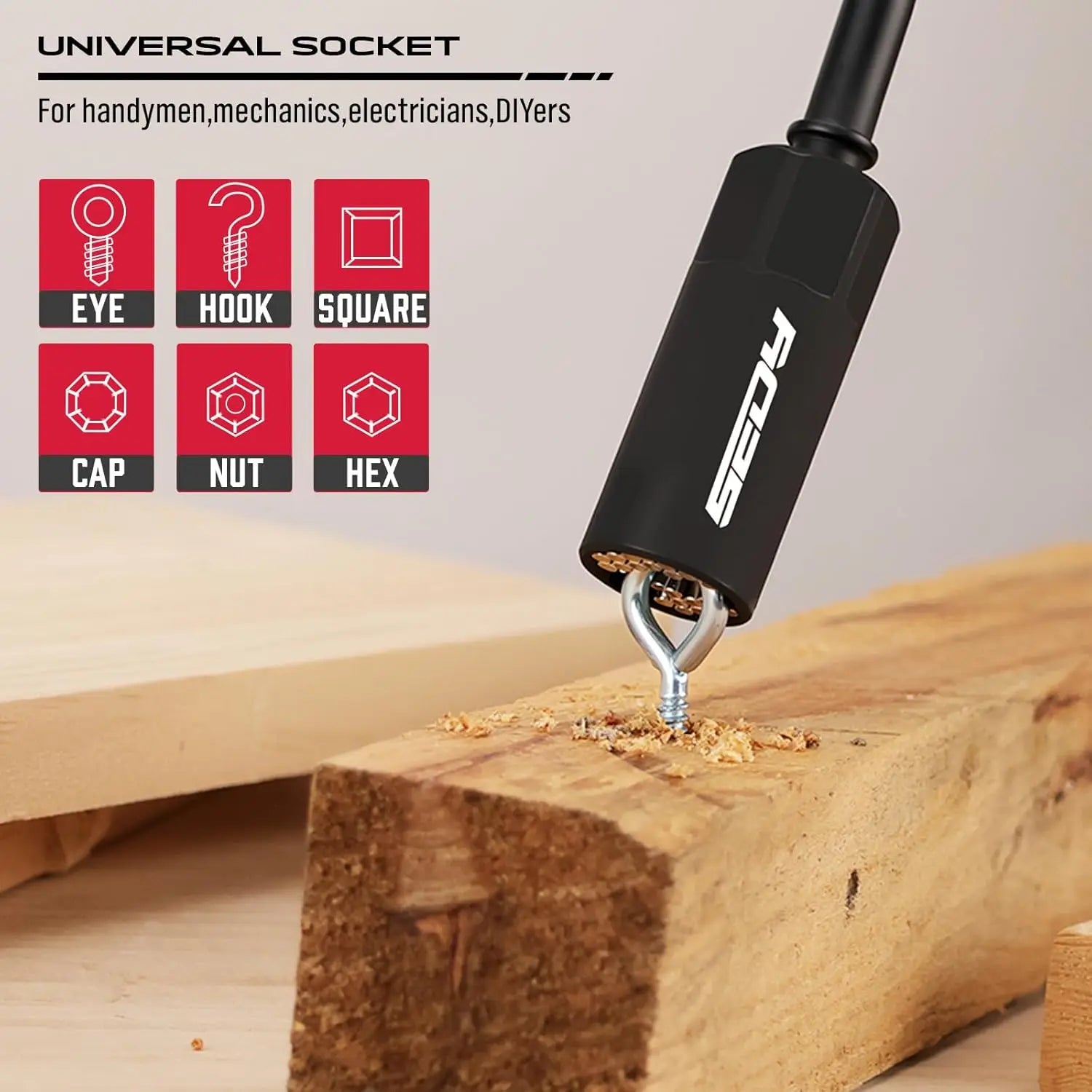 80-Piece Magnetic Impact Nut Driver Set