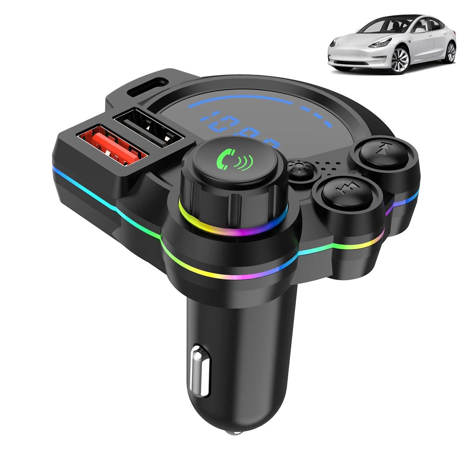 Bluetooth FM Car Charger
