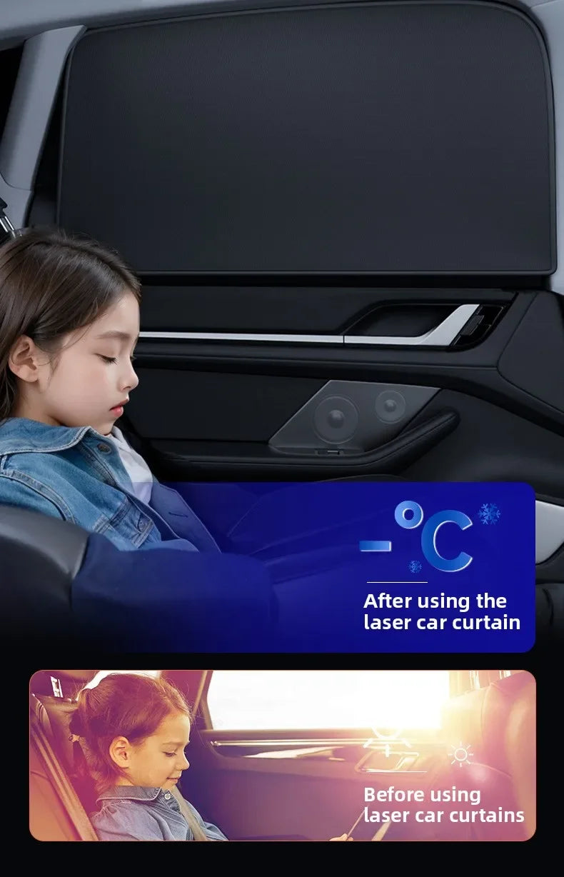 Magnetic Car Window Sunshade Cover