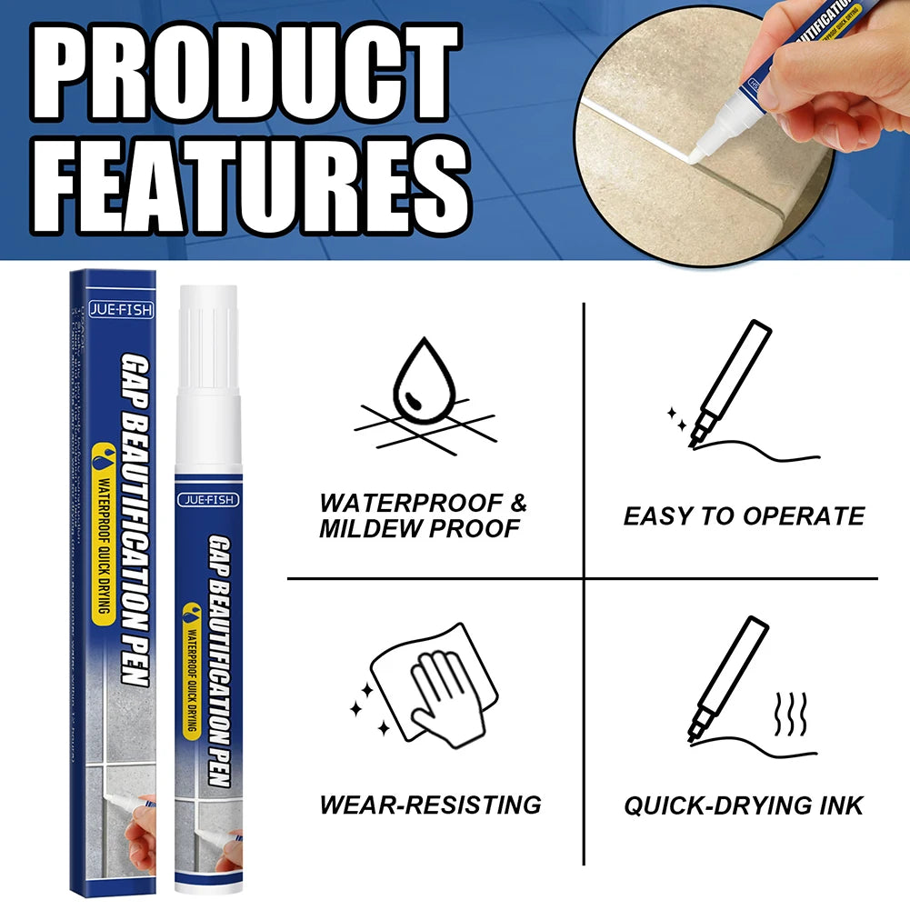 Waterproof Tile Grout Repair Pen