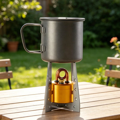 Portable Mini Alcohol Camping Stove (I1001)
