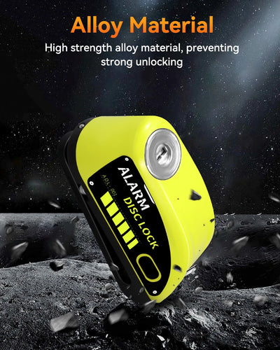 120dB Motorcycle Disc Brake Alarm Lock