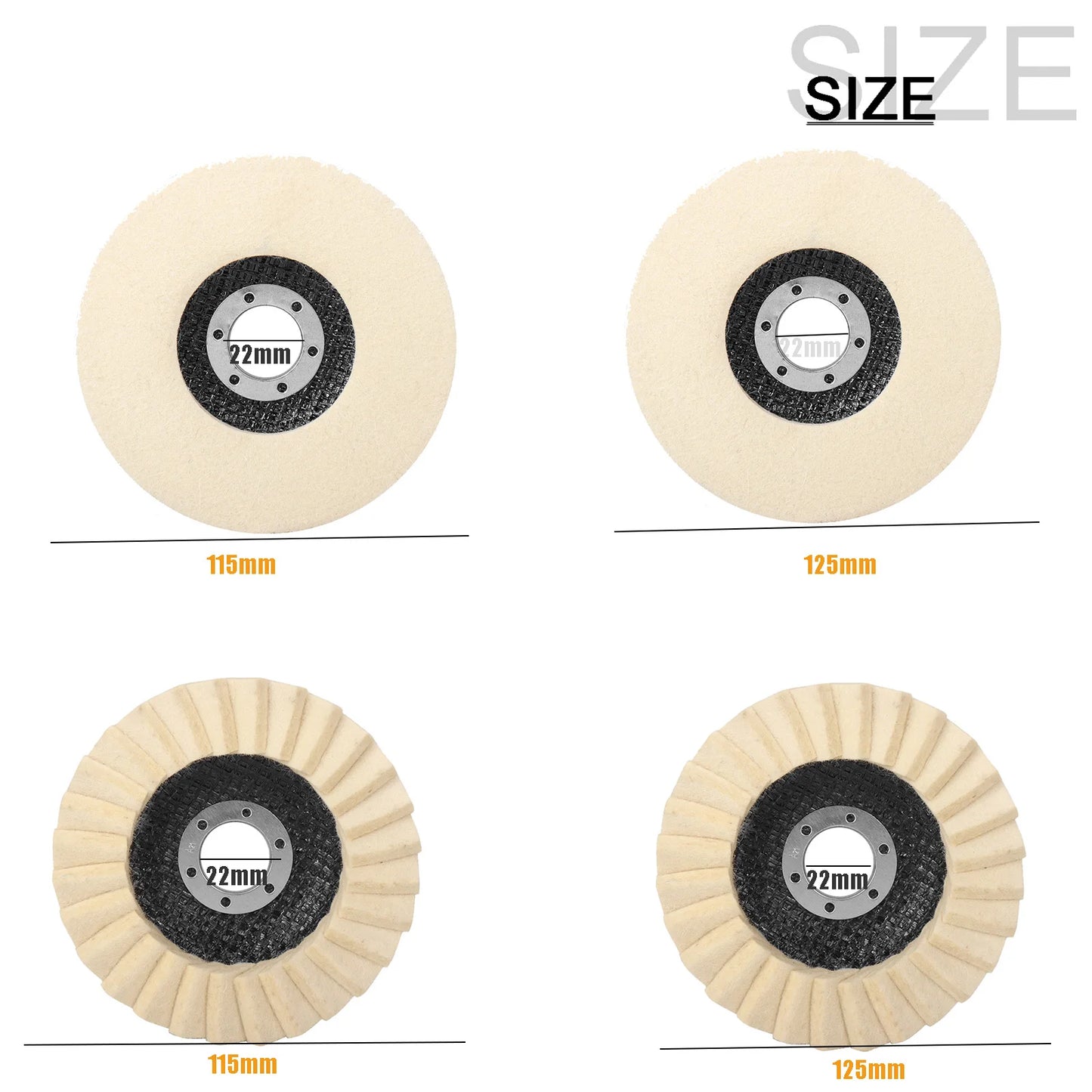 Wool Polishing Wheel Disc (K)