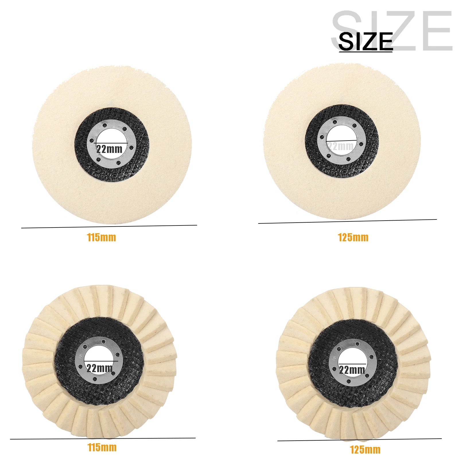 Wool Polishing Wheel Disc (K)