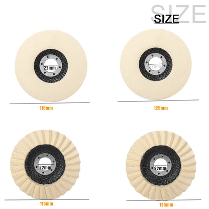 Wool Polishing Wheel Disc (K)