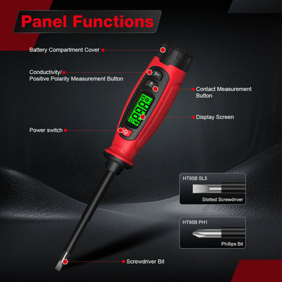 HT95B Digital Screwdriver Voltage Tester
