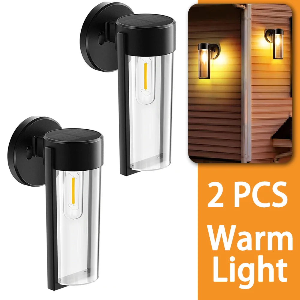 Solar LED Outdoor Wall Light