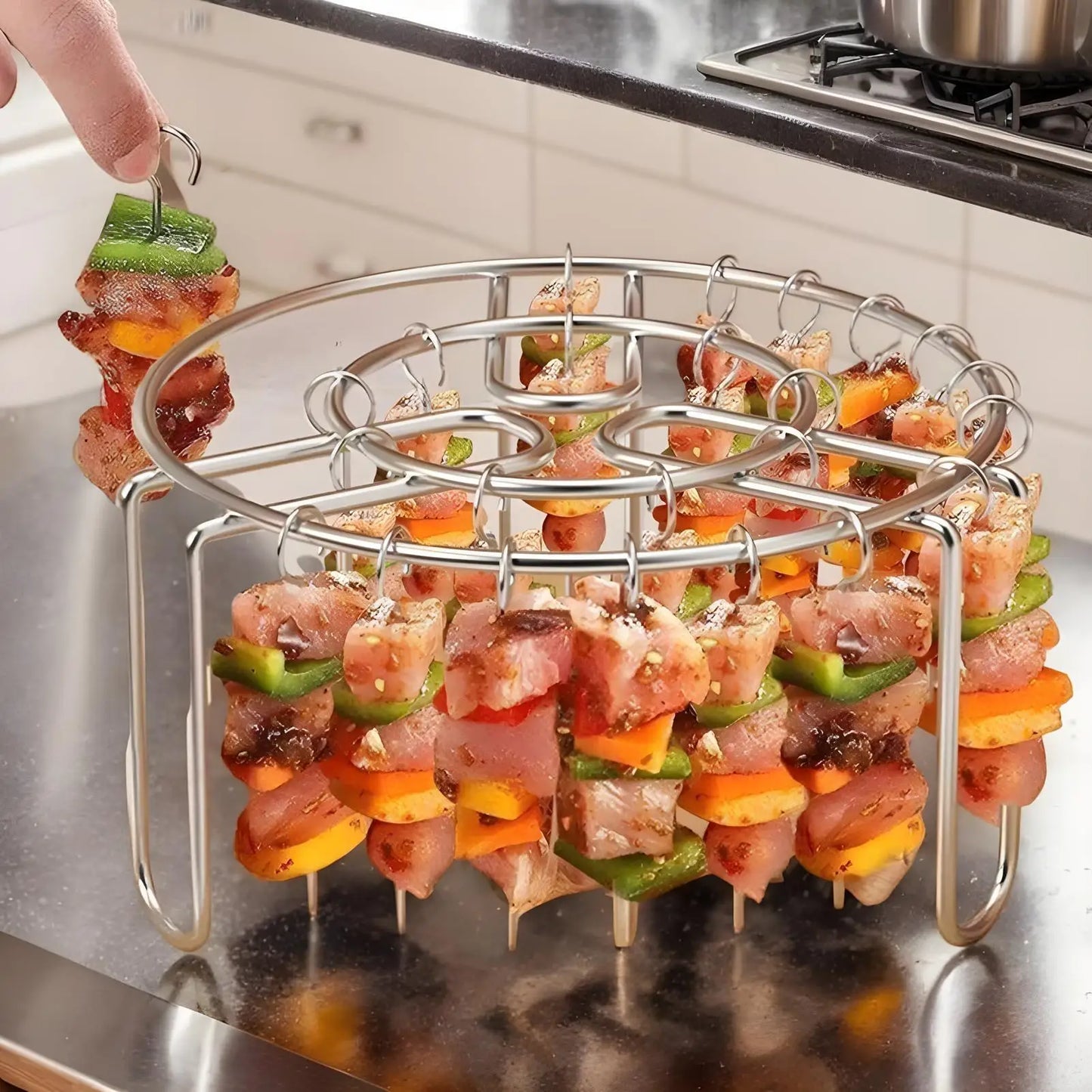 Air Fryer Skewer Rack