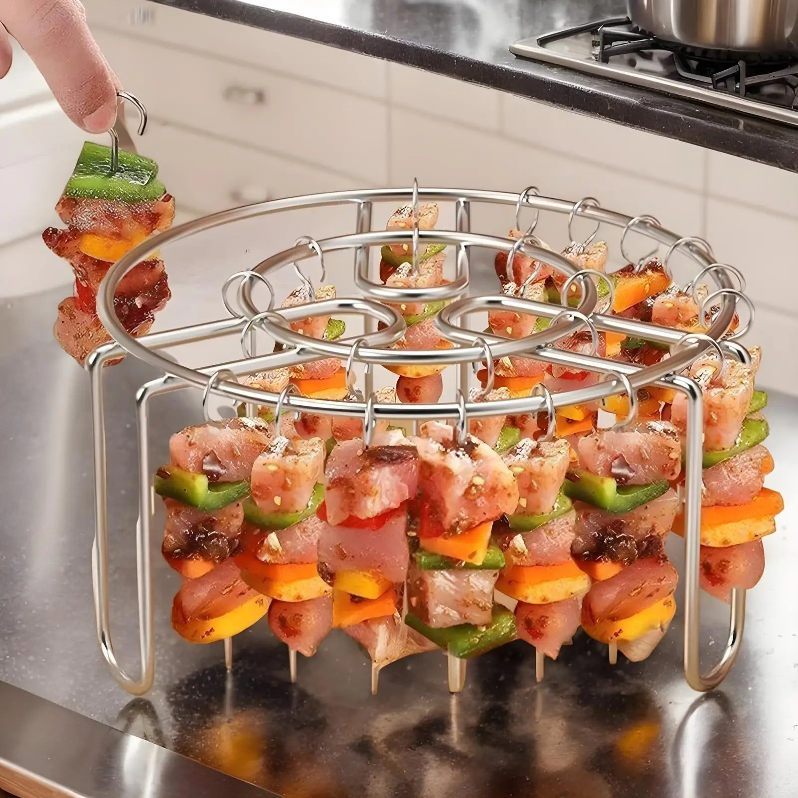 Air Fryer Skewer Rack