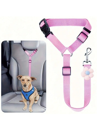 Adjustable Pet Car Seat Belt (T)