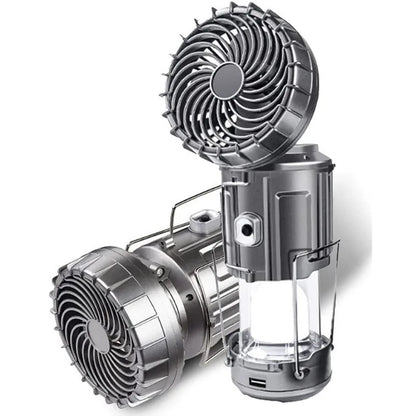 Multi-Function Solar Fan Light