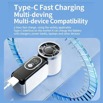 Mini Turbo Handheld Fan