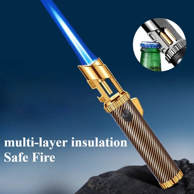 Refillable Windproof Butane Torch Lighter (NO GAS)