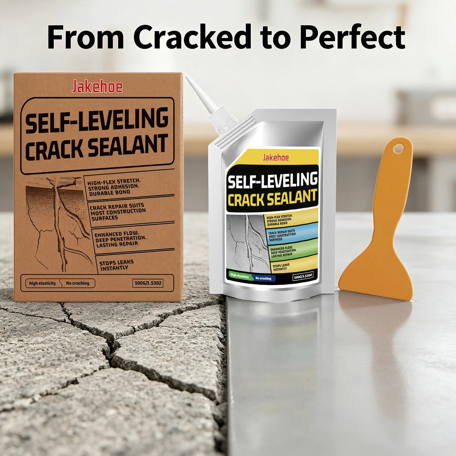 Self-Leveling Crack Sealant