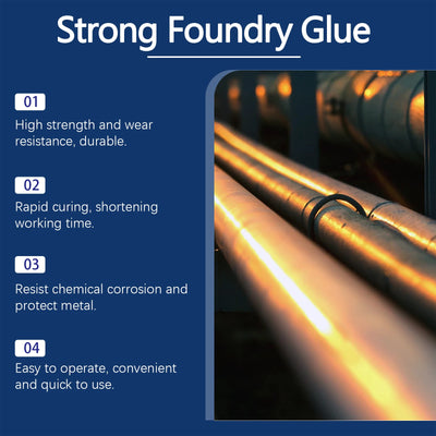 Strong Metal Repair Glue (High Temp & Waterproof)
