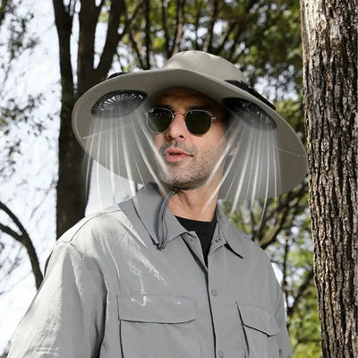 Solar Cooling Sun Hat