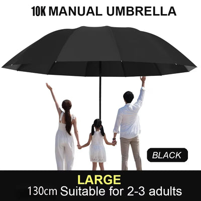Large Windproof UV Protection Umbrella 130cm/51"