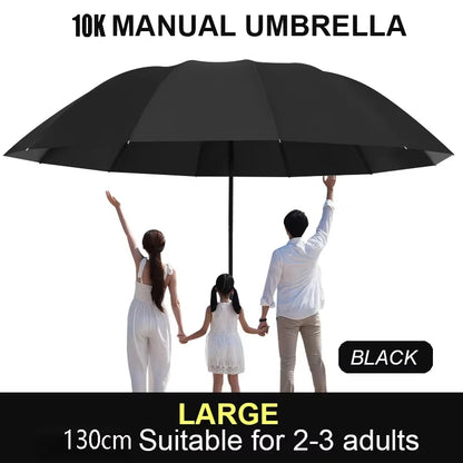 Large Windproof UV Protection Umbrella 130cm/51"