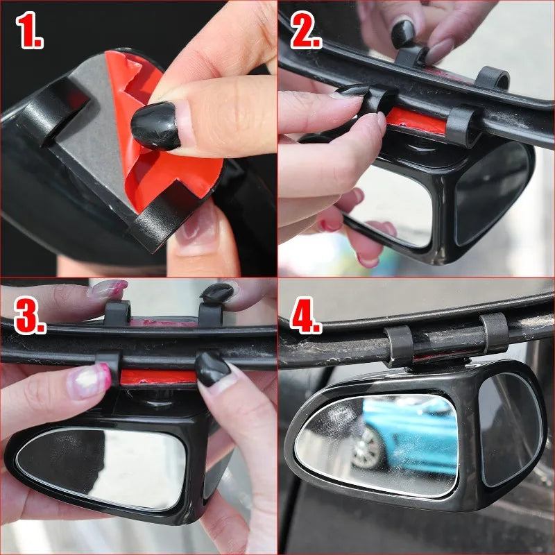 360° Dual-View Blind Spot Parking Mirror