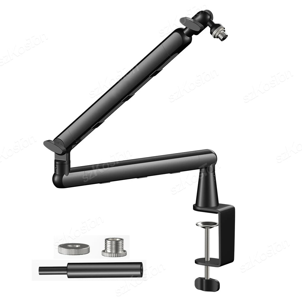 Professional Low-Profile Adjustable Microphone Boom Arm