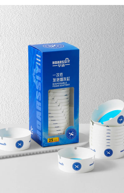 25PCS Disposable Water-Filled Ashtrays