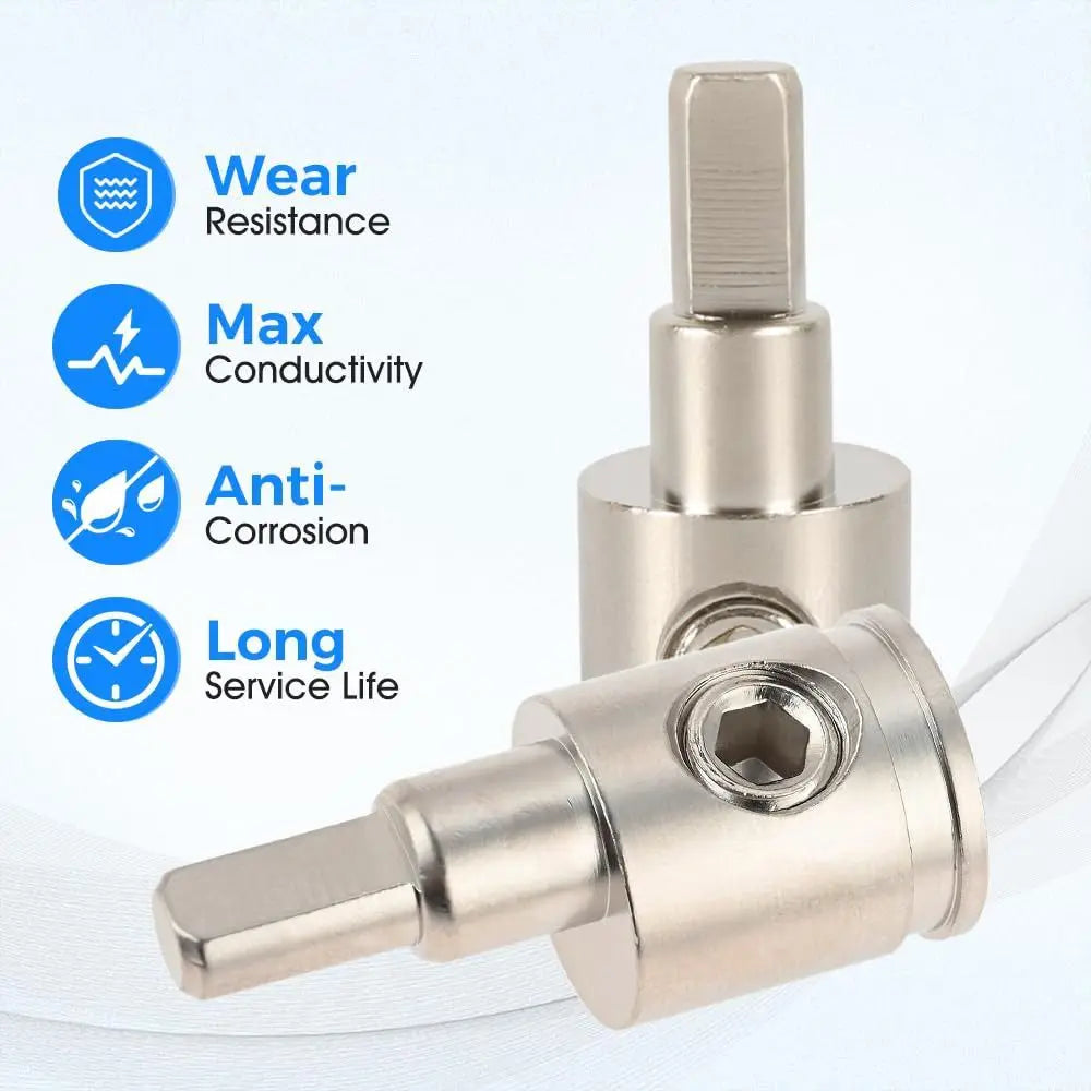 Pure Copper Car Audio Wire Input Adapters (0GA/4GA/8GA)