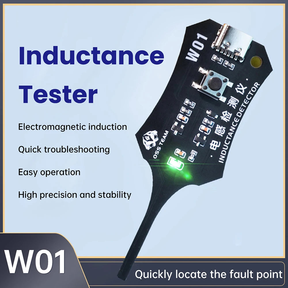 W01 Type-C Coil & Inductance Tester