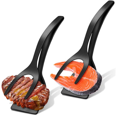 2-in-1 Flip Spatula Tongs