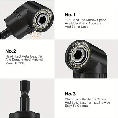 Right Angle Drill Attachment Set