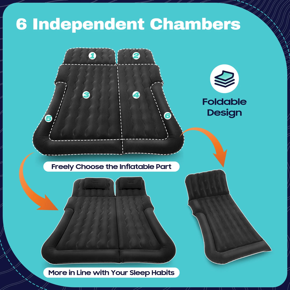 Inflatable Car Air Mattress