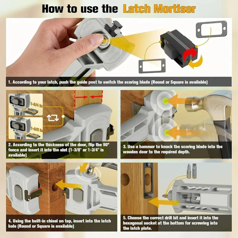 Door Lock Installation Kit