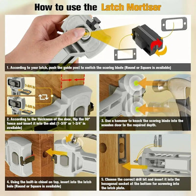 Door Lock Installation Kit
